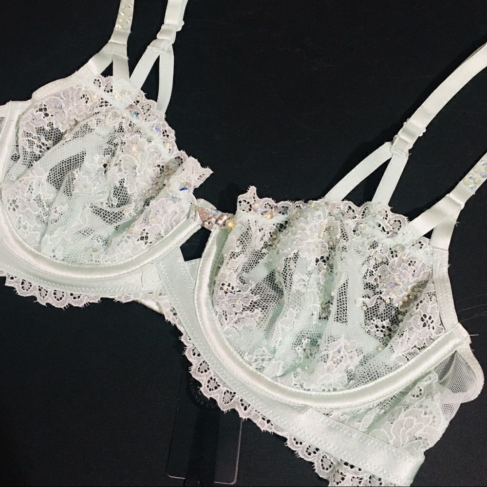 VS Designer Collection Unlined Demi Bra 34B - Picture 2 of 5